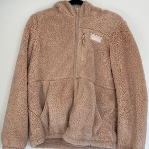 Reebok Tan Fleece Jacket